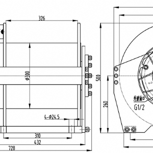 ST60系列液壓絞車